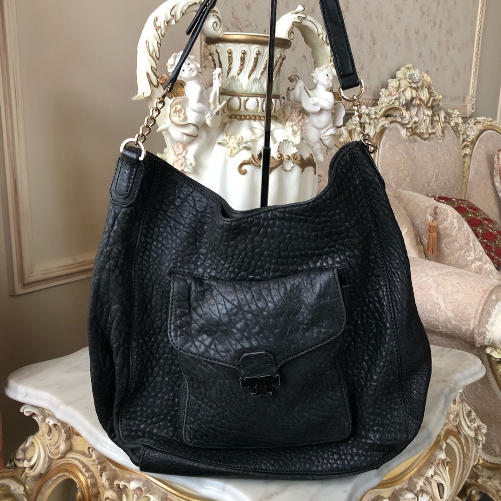 • TORY BURCH SNAKE SKIN BAG •
